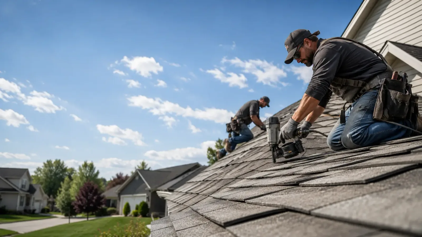 Storm Damage Roof Repair in Muncie, IL near me